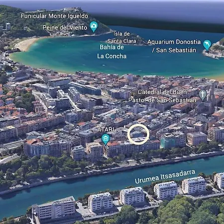 Centrico Y Amplio. Impecable. Restaurantes Bares Apartment San Sebastian